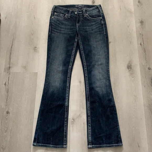 Silver Jeans Co | Aiko Bootcut Jeans Size‎ W 26/L 31 embroidered - Picture 10 of 16